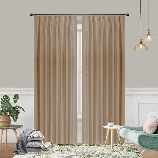 Colorado Blockout Pinch Pleat Curtains Pair