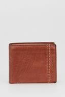 Colorado RFID Leather Tab Wallet in Mid Tan | StrandBags.com
