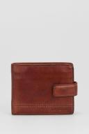 Colorado RFID Leather Tab Wallet in Mid Tan | StrandBags.com