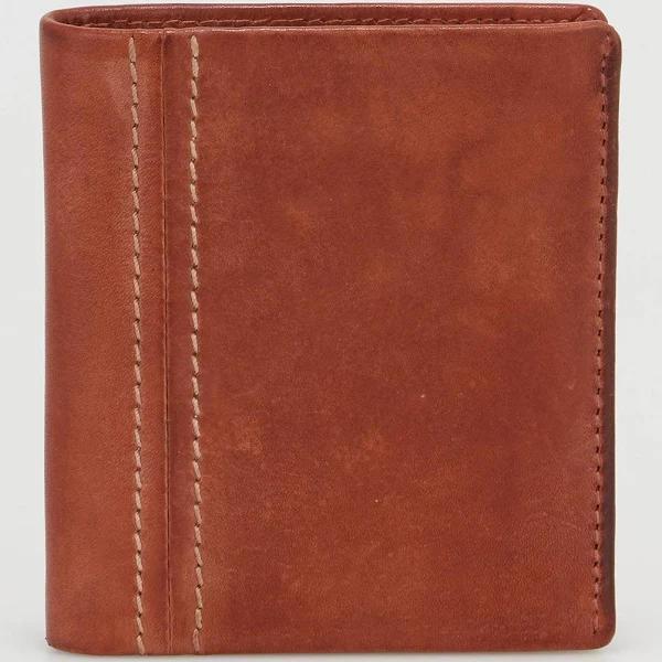 Colorado RFID Leather Tab Wallet in Tan | StrandBags.com