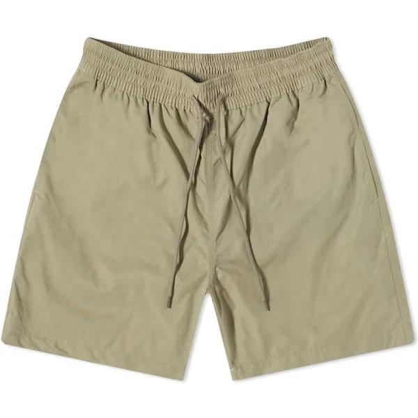 Colorful Standard Men's Classic Swim Short in Dusty Olive, Size Large | END. Clothing