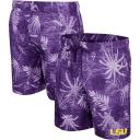 Colosseum Purple LSU Tigers What Else Is New Swim Shorts