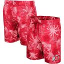 Colosseum Red Utah Utes What Else Is New Swim Shorts