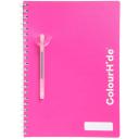 Colourhide My Trusty Notebook 120 Page A4 Pink