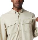 Columbia Blood and Guts III Long Sleeve Shirt Fossil - Large