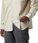 Columbia Blood and Guts III Long Sleeve Shirt Fossil - Medium