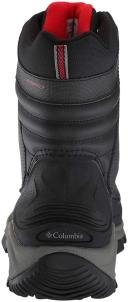 Columbia Bugaboot III Boot Men's, Black/Bright Red, 11.5