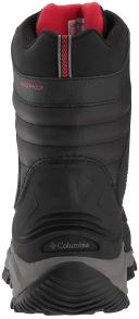 Columbia Bugaboot III Boot Men's, Black/Bright Red, 17