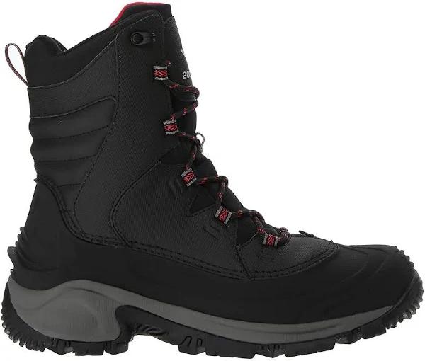 Columbia Bugaboot III Boot Men's, Black/Bright Red, 17