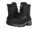 Columbia Bugaboot III Boot Men's, Black/Bright Red, 9