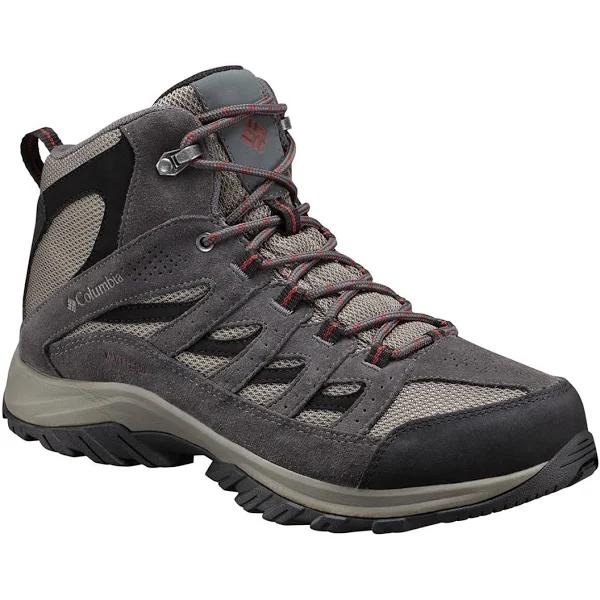 Columbia Crestwood Mid Waterproof Boots Dark Grey - 49