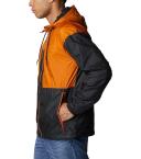 Columbia Flash Challenger Lined Windbreaker, Black/Warm Copper / L