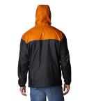 Columbia Flash Challenger Lined Windbreaker, Black/Warm Copper / L