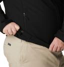 Columbia Men's Ascender Softshell Jacket, Black, 2x Big