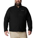 Columbia Men's Ascender Softshell Jacket, Black, 2x Big