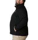 Columbia Men's Ascender Softshell Jacket, Black, 2x Big