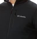 Columbia Men's Ascender Softshell Jacket, Black, 2x Big