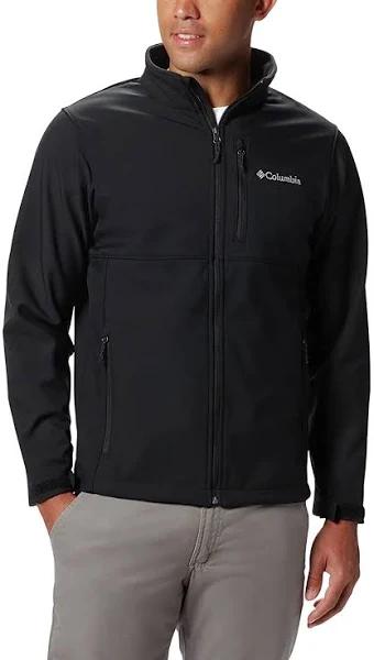 Columbia Men's Ascender Softshell Jacket, Black, 2x Big