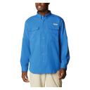 Columbia Men's Blood and Guts IV Long Sleeve Fishing Shirt Vivid Blue 2XL