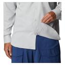 Columbia Men's Blood and Guts IV Long Sleeve Fishing Shirt Vivid Blue 2XL
