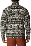 Columbia Men's Fast Trek Printed Half Zip Fleece Ancient Fossil M