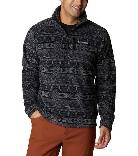 Columbia Men's Fast Trek Printed Half Zip Fleece Pullover
