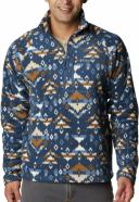 Columbia Men's Fast Trek Printed Half Zip Fleece XL