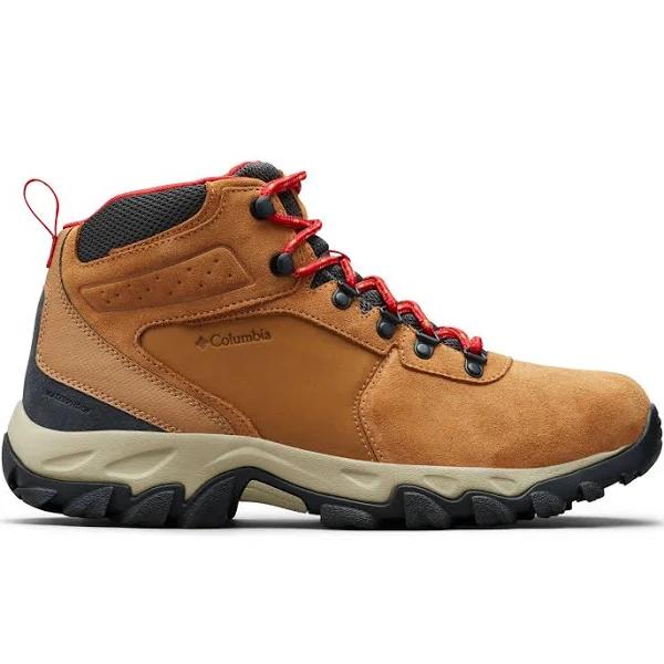 Columbia Men's Newton Ridge Plus II Suede Waterproof Boot - Wide, Elk,