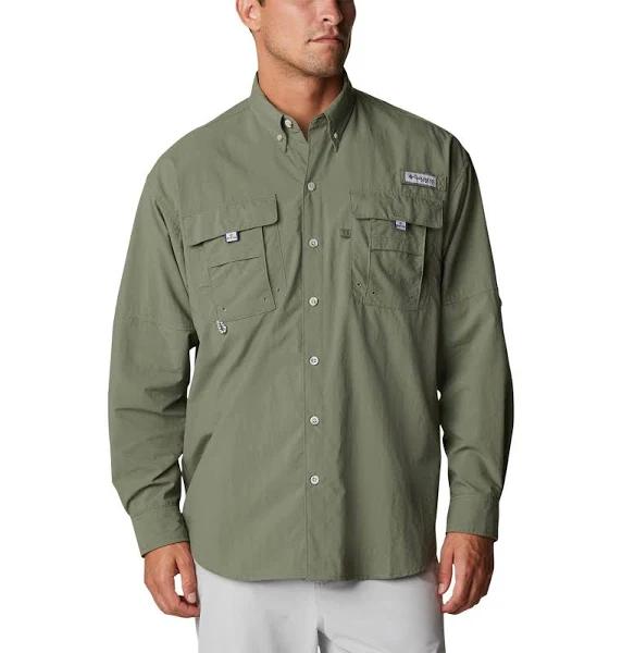 Columbia Men's PFG Bahama II LS Shirt Cypress V L