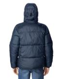 Columbia Men's Puffect Hooded Jacket in Collegiate Navy, Size X-Small | END. Clothing
