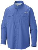 Columbia Mens Blood/Guts III Long Sleeve Shirt - Vivid Blu