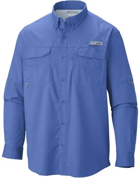 Columbia Mens Blood/Guts III Long Sleeve Shirt - Vivid Blu
