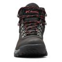 Columbia Newton Ridge Plus Womens Hiking Boot Black Poppy Red - US 11