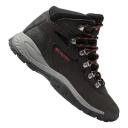 Columbia Newton Ridge Plus Womens Hiking Boot Black Poppy Red - US 11