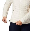 Columbia Powder Lite Hooded Jacket Chalk Xs