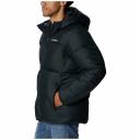 Columbia Puffect Hooded Jacket - Metal & Black