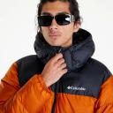 Columbia Puffect Hooded Jacket - Warm Copper & Black