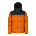 Columbia Puffect Hooded Jacket - Warm Copper & Black
