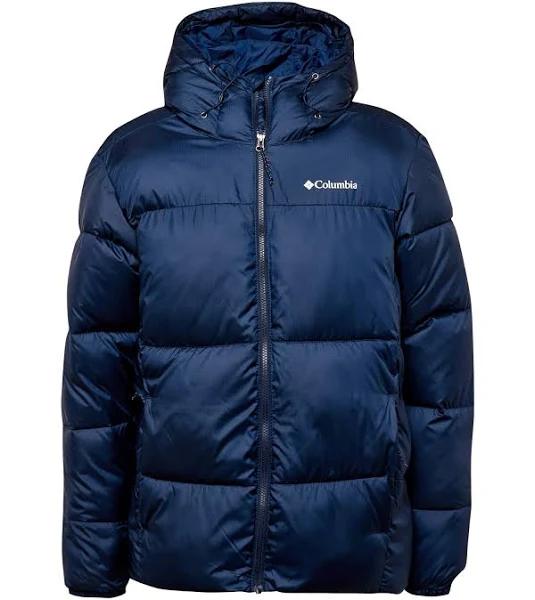 Columbia Puffect Hooded Puffer Jacket - Navy L (40" Chest)