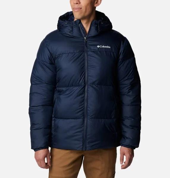 Columbia Puffect Hooded Puffer Jacket - Navy