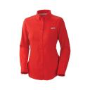Columbia Women's Tamiami II Long Sleeve Fishing Shirt Hibiscus 2XL