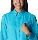 Columbia Women's Tamiami II Long Sleeve Fishing Shirt Hibiscus L
