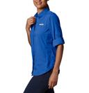 Columbia Women's Tamiami II Long Sleeve Fishing Shirt Hibiscus L