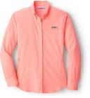 Columbia Women's Tamiami II Long Sleeve Fishing Shirt Whitecap 2XL