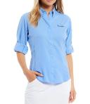 Columbia Women's Tamiami II Long Sleeve Fishing Shirt Whitecap 2XL
