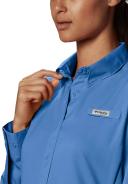 Columbia Women's Tamiami II Long Sleeve Fishing Shirt Whitecap 2XL