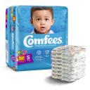 Comfees Disposable Baby Diapers, Size 5, Bag of 27