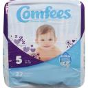 Comfees Disposable Baby Diapers, Size 5, Bag of 27