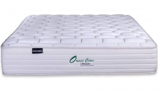 Comfort Sleep Organic Cotton F1 Luxury Soft Mattress, Size - King