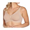 Comfort Strap Moulded Wirefree Cotton Bra, White / 20B by Naturana